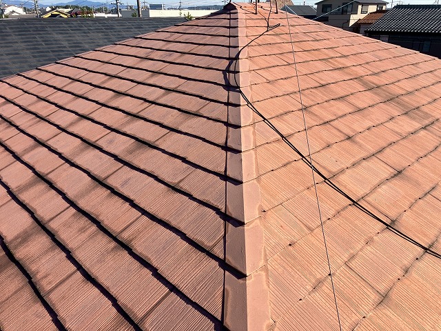 岐阜市でスレート屋根から金属屋根（スーパーガルテクト）のカバー工事見積依頼！